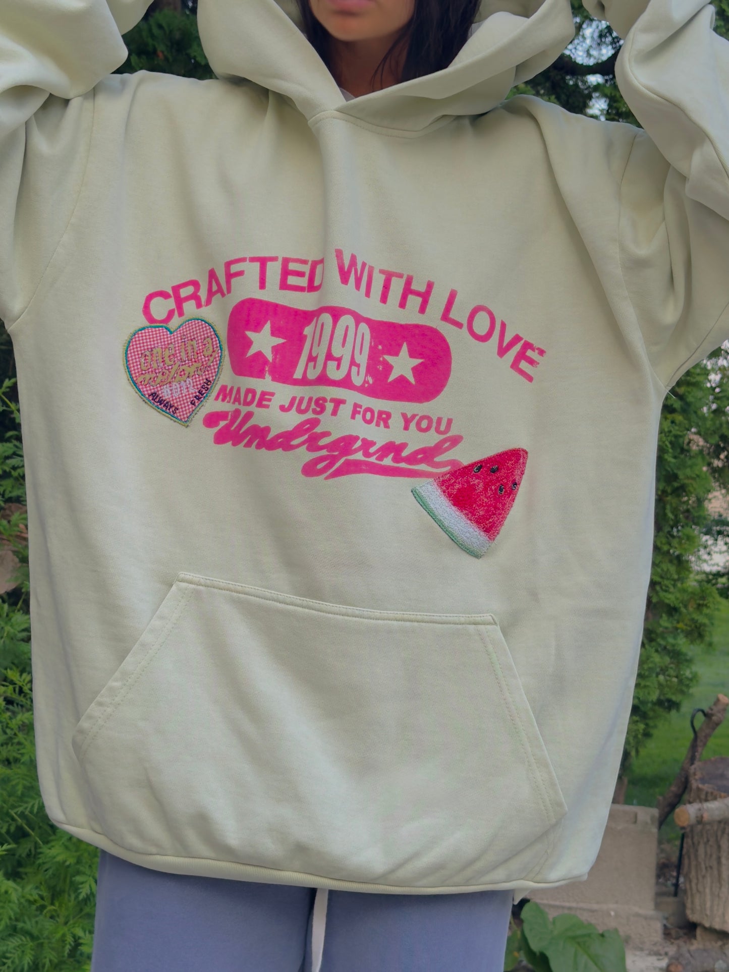 WATERMELON LOGO HOODIE