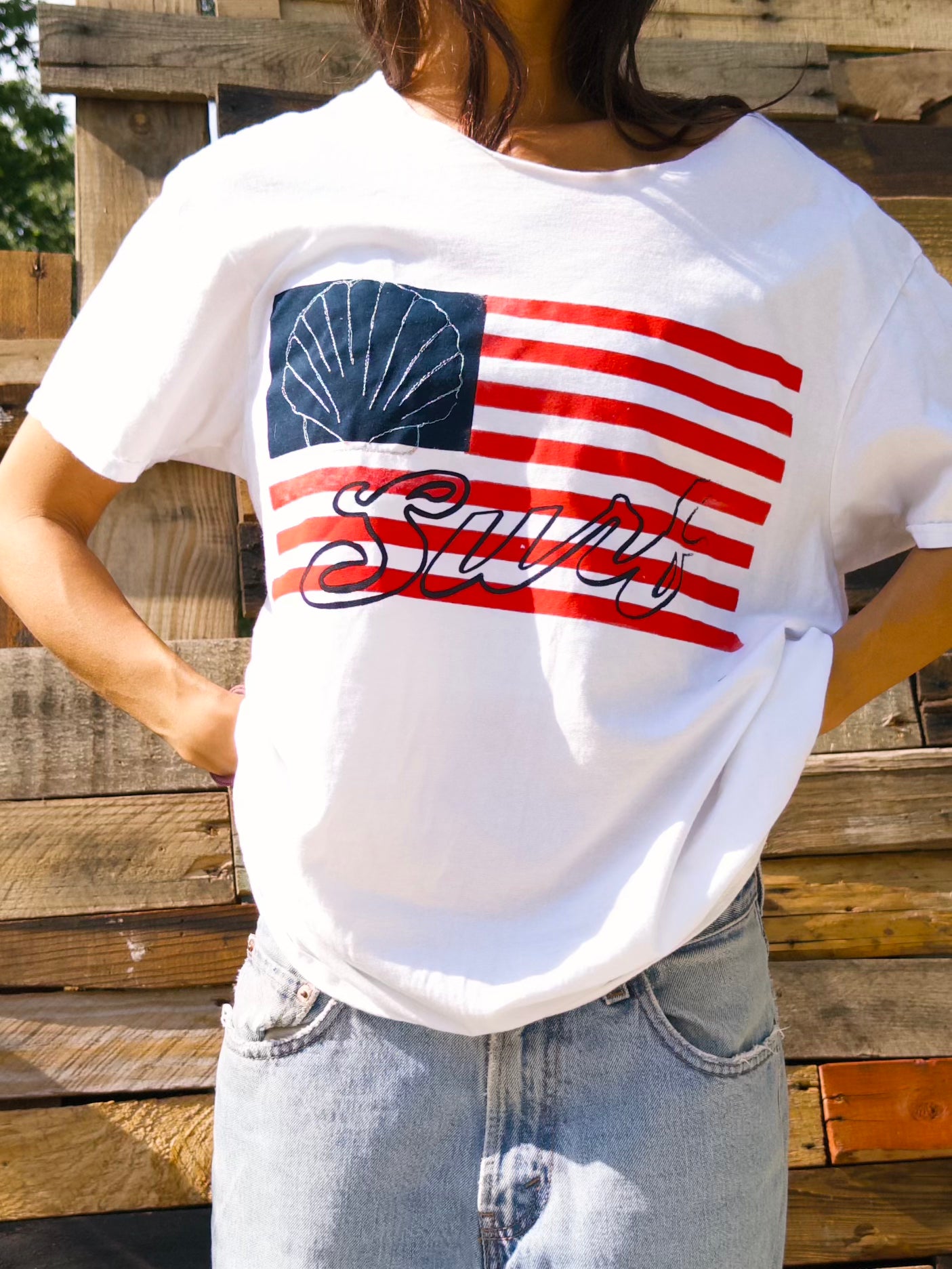 AMERICAN SUMMER TEE - SHELL