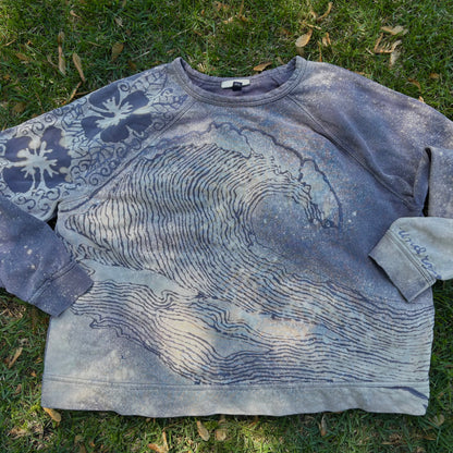 WAVE CREWNECK