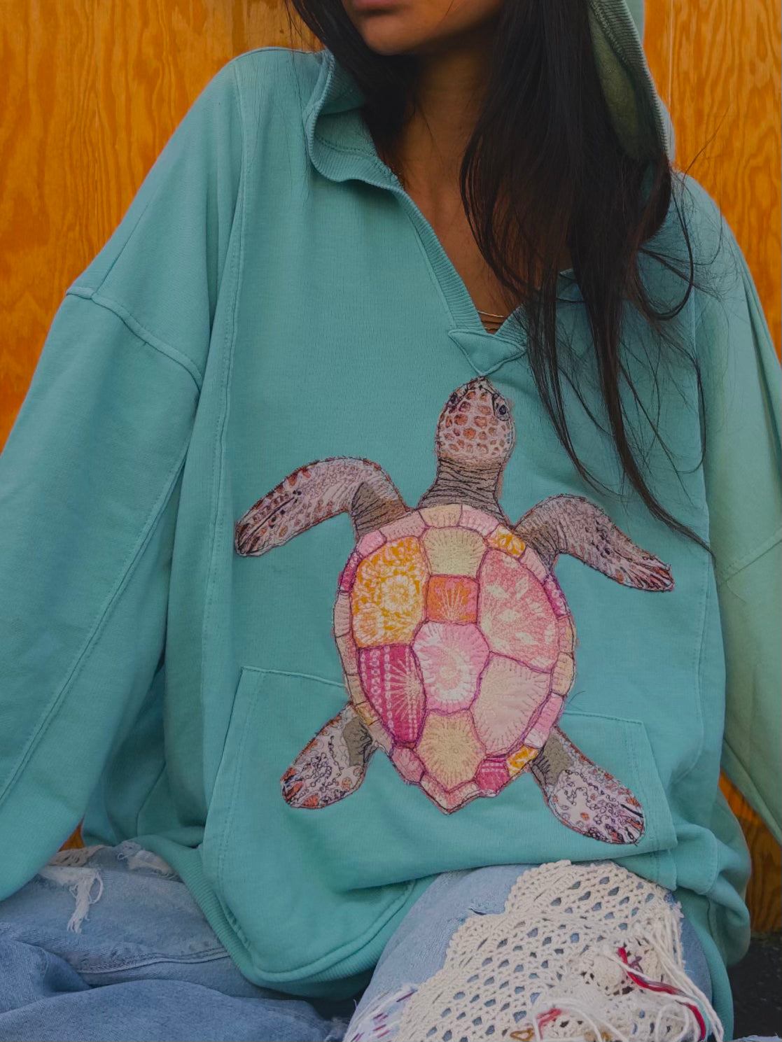 PRETTY IN PINK TURTLE