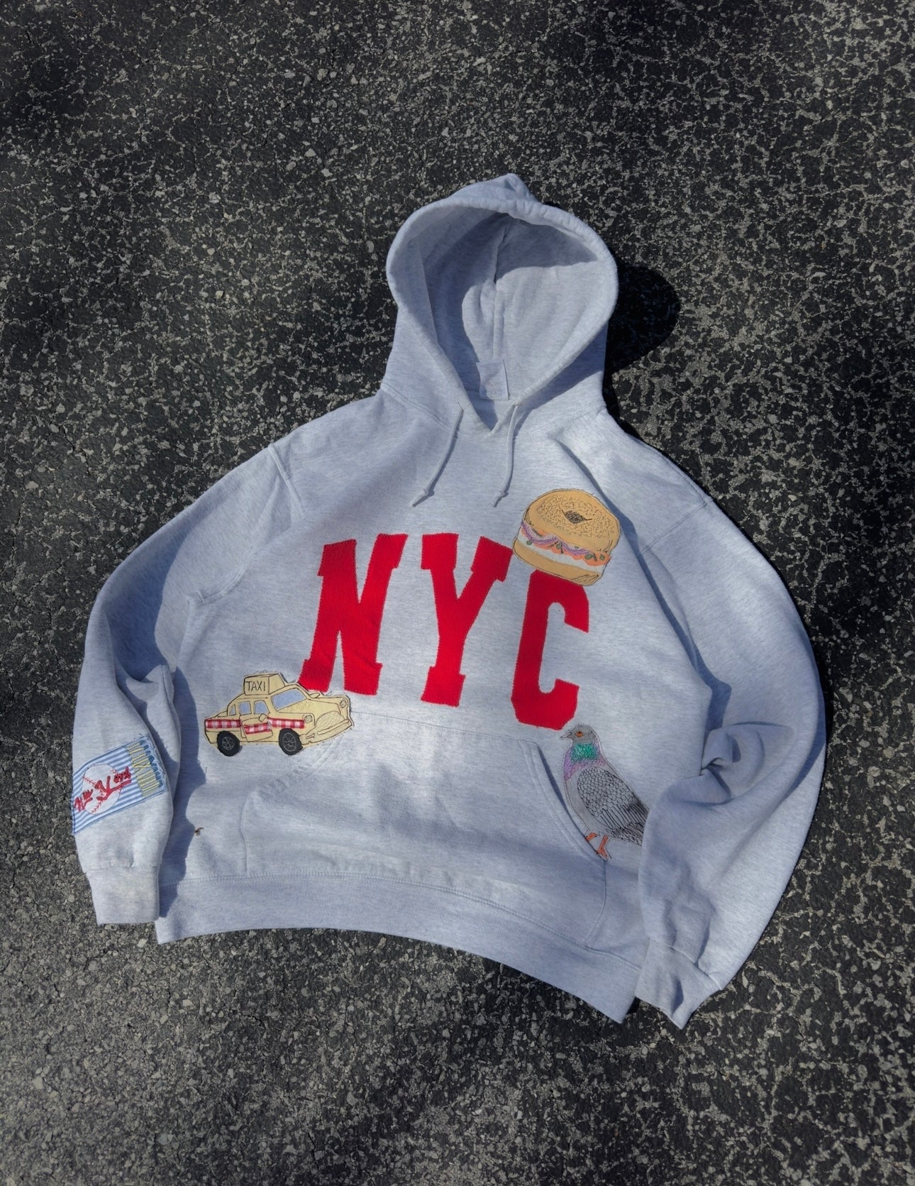 NYC PATCH HOODIE