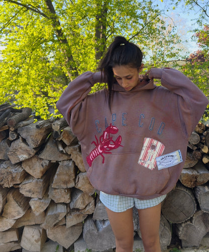 VINTAGE CAPE COD PATCH HOODIE