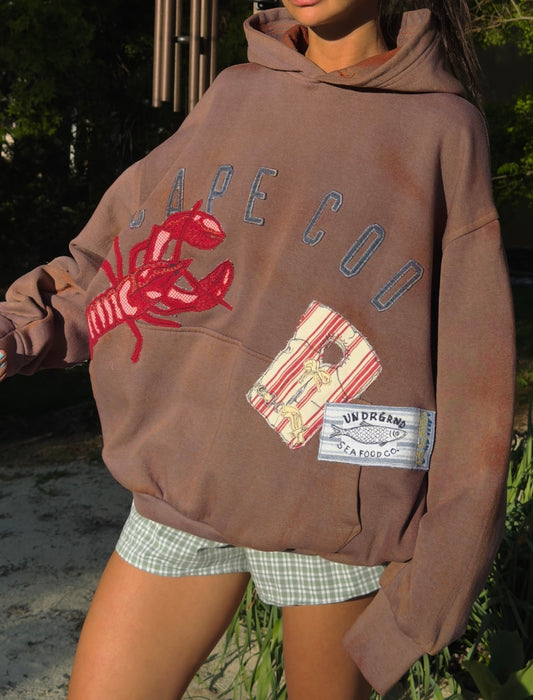 VINTAGE CAPE COD PATCH HOODIE