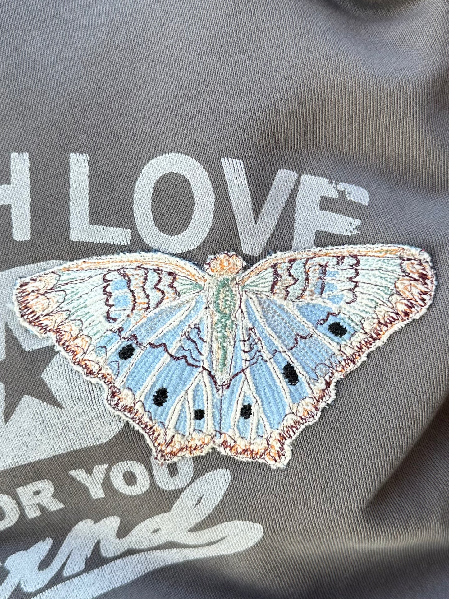 LIGHT BLUE BUTTERFLY