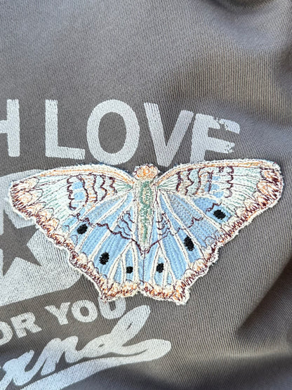 LIGHT BLUE BUTTERFLY