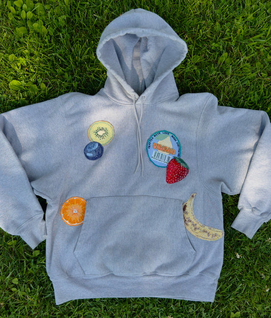 FRUIT STICKER HOODIE