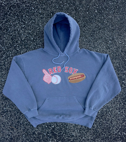 BLUE RED SOX HOODIE