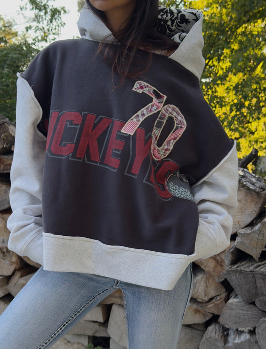 BUCKEYES PATCH HOODIE