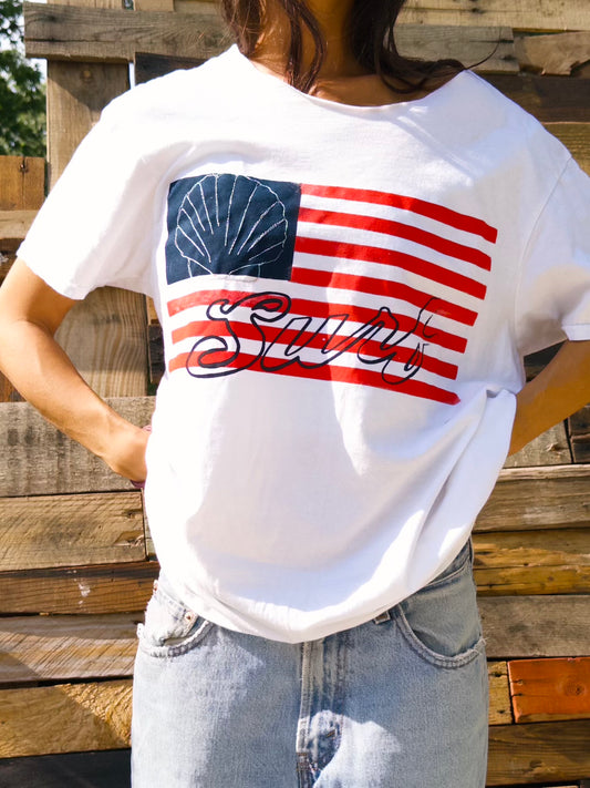 AMERICAN SUMMER TEE - SHELL