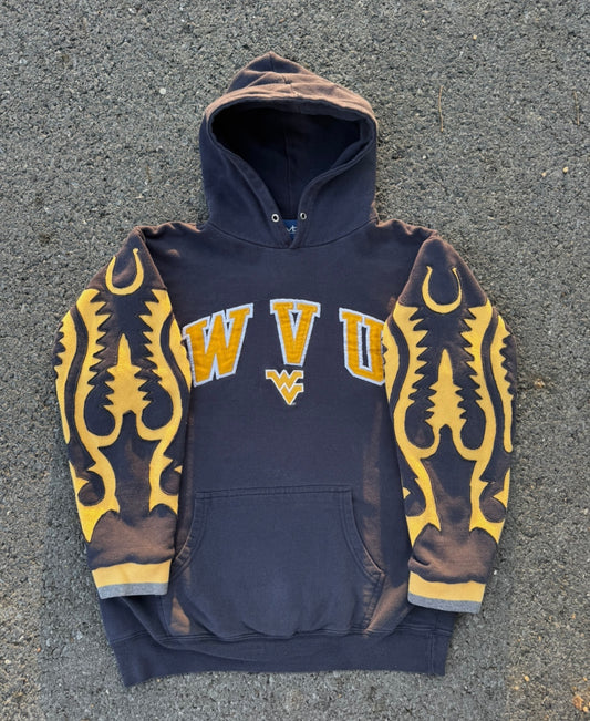 COWBOY BOOT HOODIE - WVU