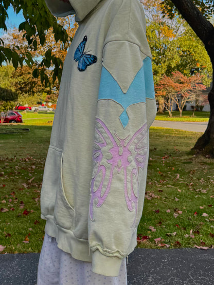 BUTTERFLY COWBOY BOOT HOODIE
