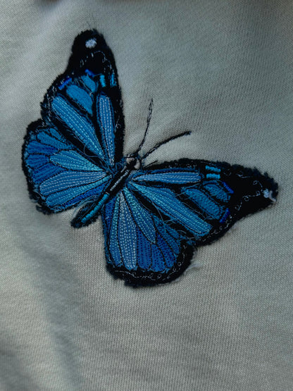 BUTTERFLY COWBOY BOOT HOODIE