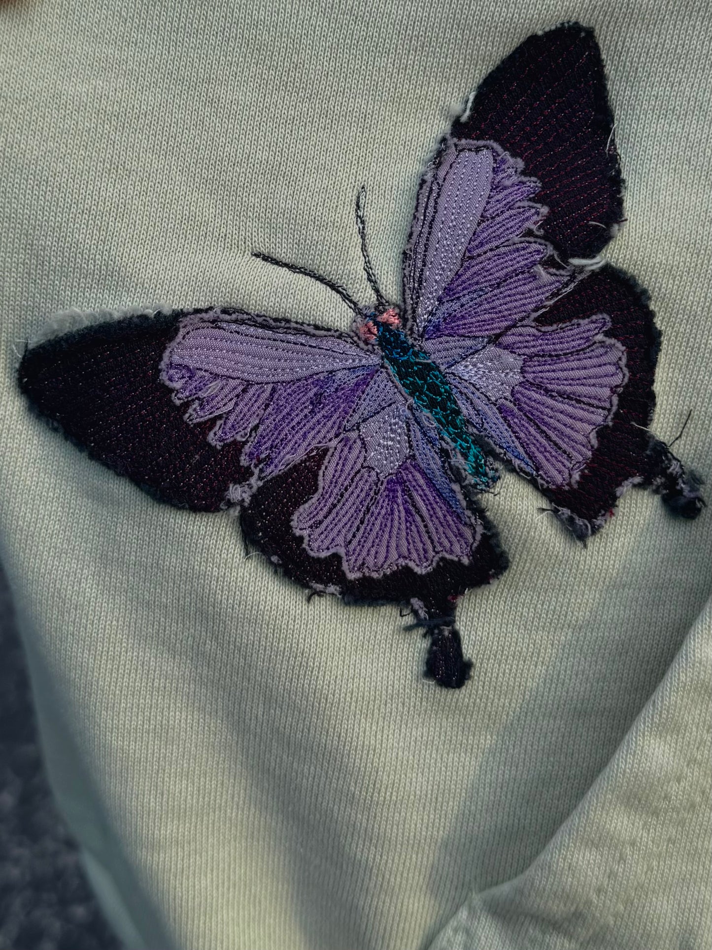 BUTTERFLY COWBOY BOOT HOODIE