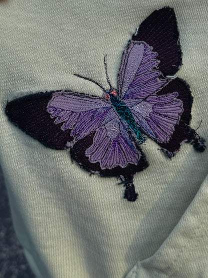 BUTTERFLY COWBOY BOOT HOODIE