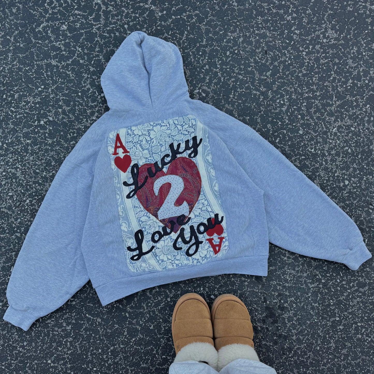 Lucky To Love You Hoodie